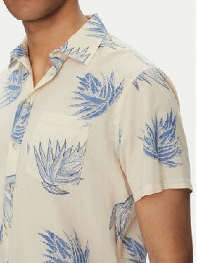 Blend Koszula 20718216 Beżowy Regular Fit