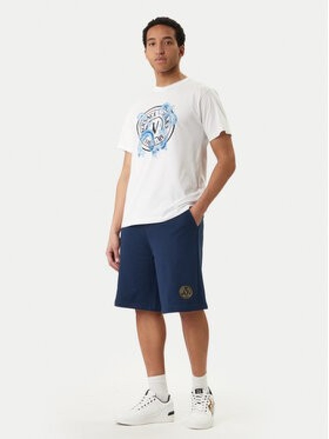 Versace Jeans Couture Szorty sportowe 80GADT03 CF01T Granatowy Regular Fit