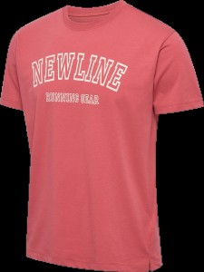 hummel nwlLOGO T-SHIRT S/S MINERAL RED