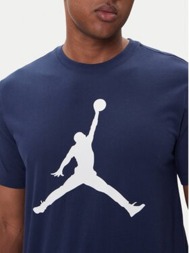 Nike T-Shirt CJ0921 414 Czarny Regular Fit