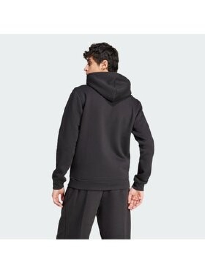 adidas Bluza Trefoil Essentials IW5791 Czarny Regular Fit