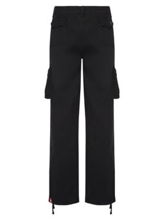 Alpha Industries Spodnie materiałowe Jet 101212 Czarny Straight Fit