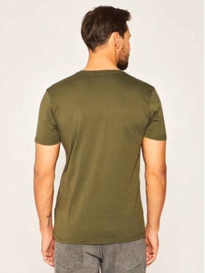 Alpha Industries T-Shirt Basic 100501 Zielony Regular Fit