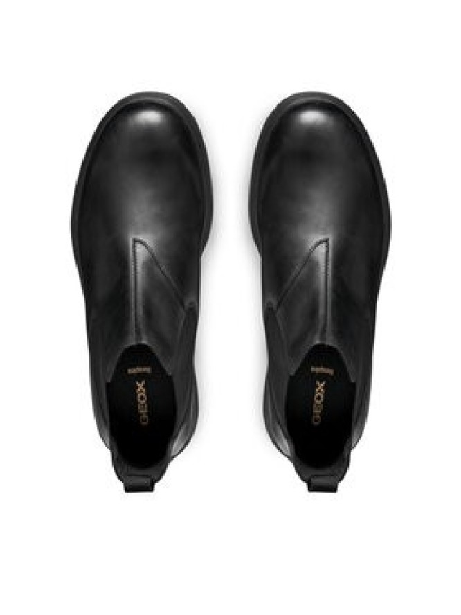 Geox Sztyblety U Meiern U56LZA 000FF C9999 Czarny