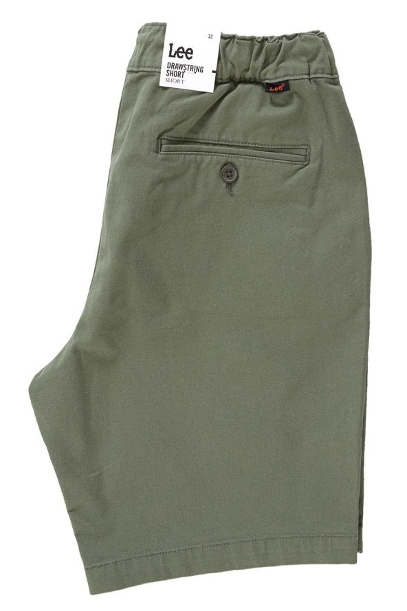 SPODENKI LEE DRAWSTRING SHORT LICHEN GREEN L73ULB82 112120794