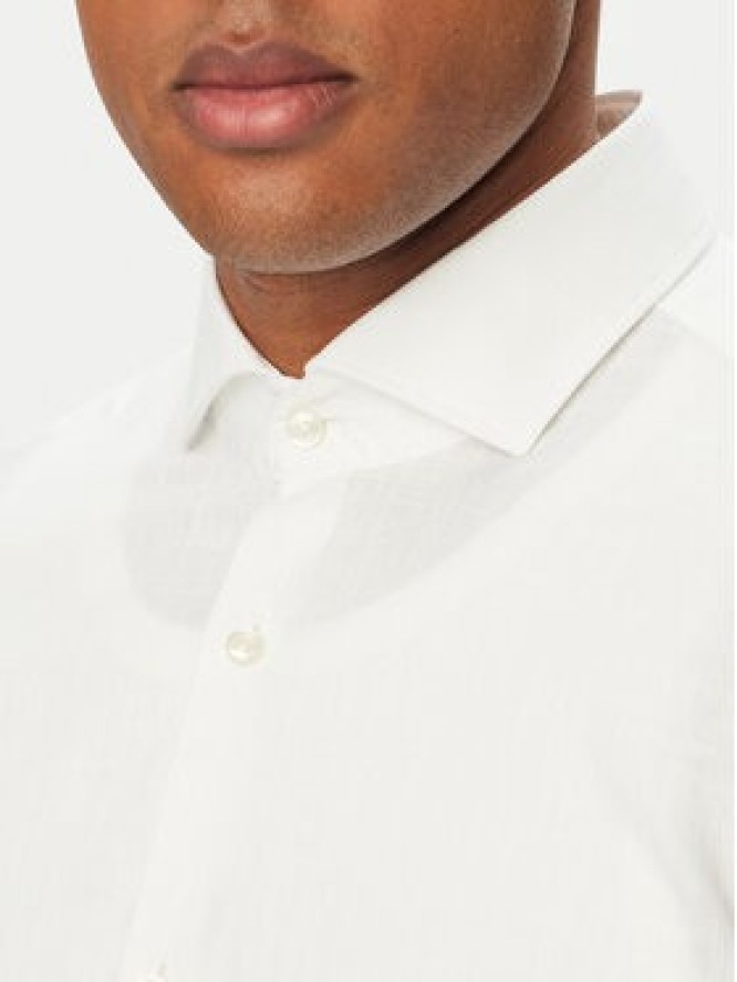 HUGO Koszula Kason 50539775 Biały Slim Fit