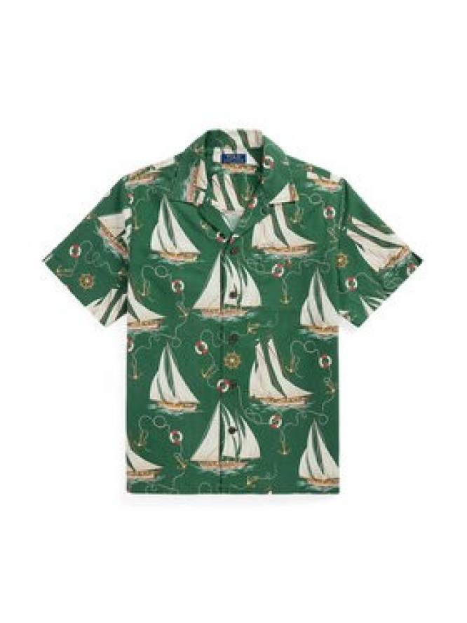Polo Ralph Lauren Koszula 710971217001 Zielony Classic Fit