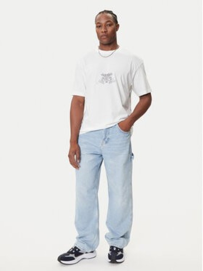 HUGO T-Shirt Duarms 50542817 Biały Oversize