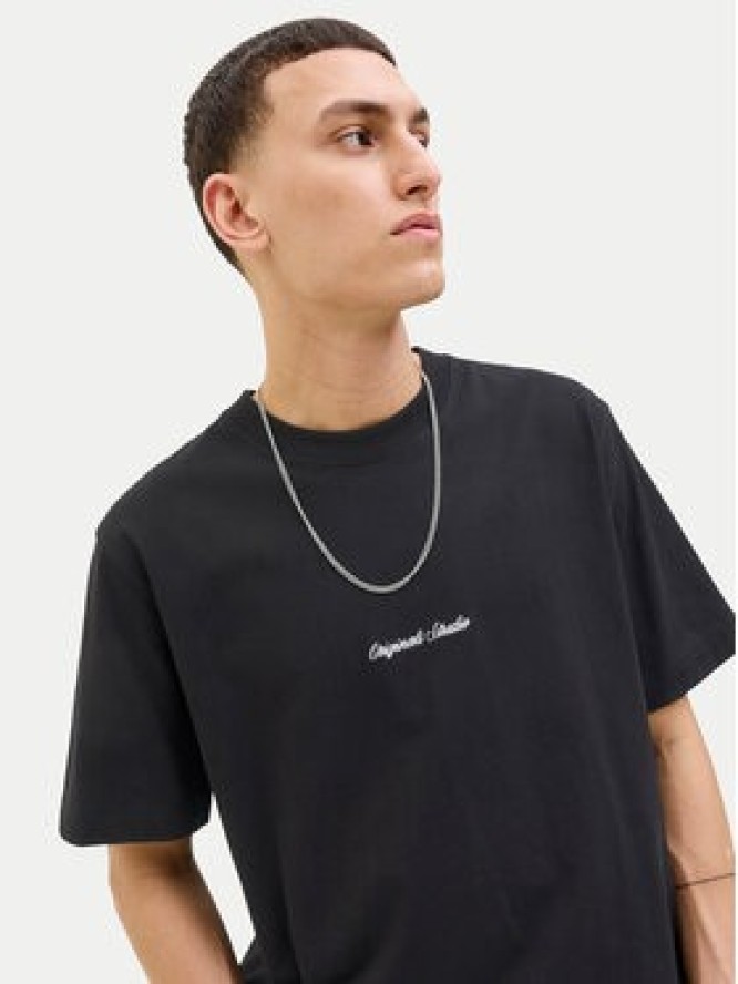 Jack & Jones T-Shirt Norrebro 12282892 Czarny Relaxed Fit