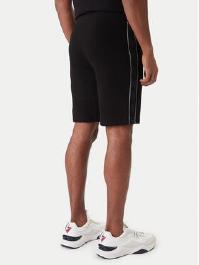 Guess Szorty materiałowe Mickey Z4RD04 KB3P2 Czarny Regular Fit