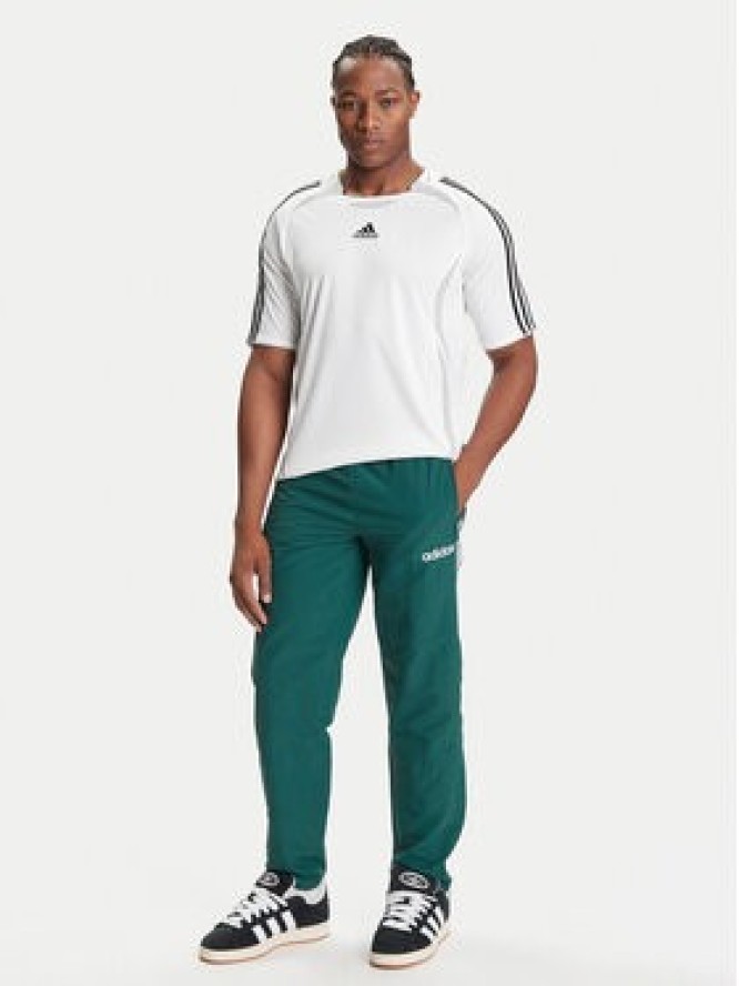 adidas Spodnie dresowe JX3055 Zielony Regular Fit