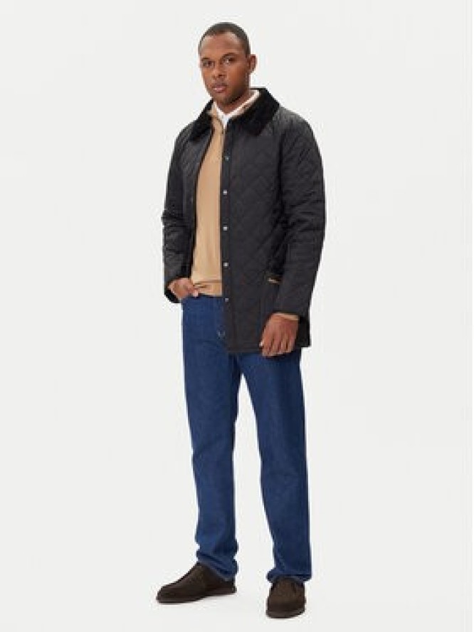 Barbour Kurtka przejściowa MQU0001BK91 Czarny Regular Fit