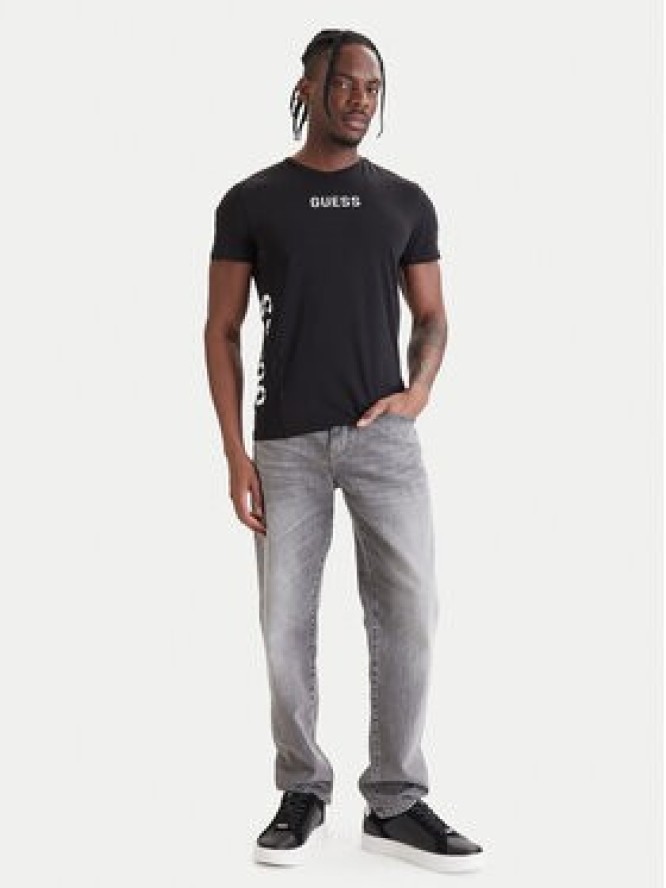 Guess T-Shirt U6GM00 K6YW1 Czarny Regular Fit