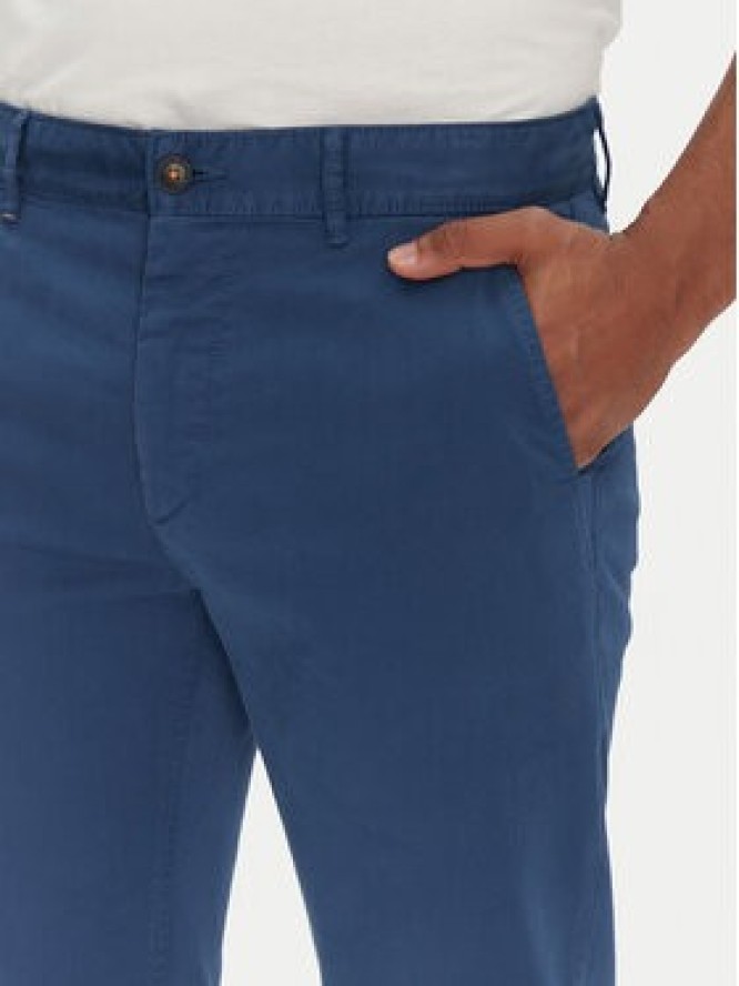 BOSS Chinosy 50510933 Niebieski Slim Fit