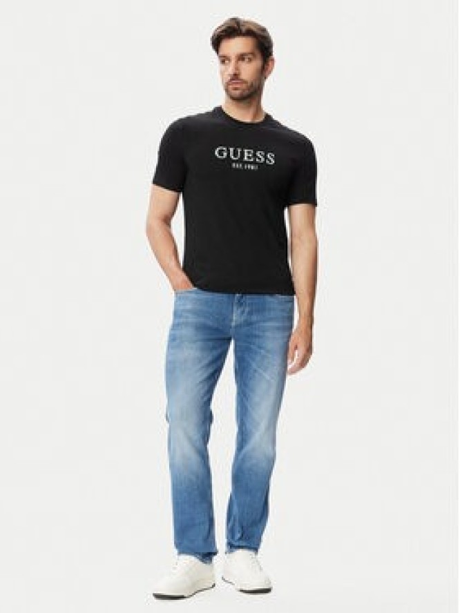 Guess Jeansy M6YAS2 D1289 Niebieski Regular Fit