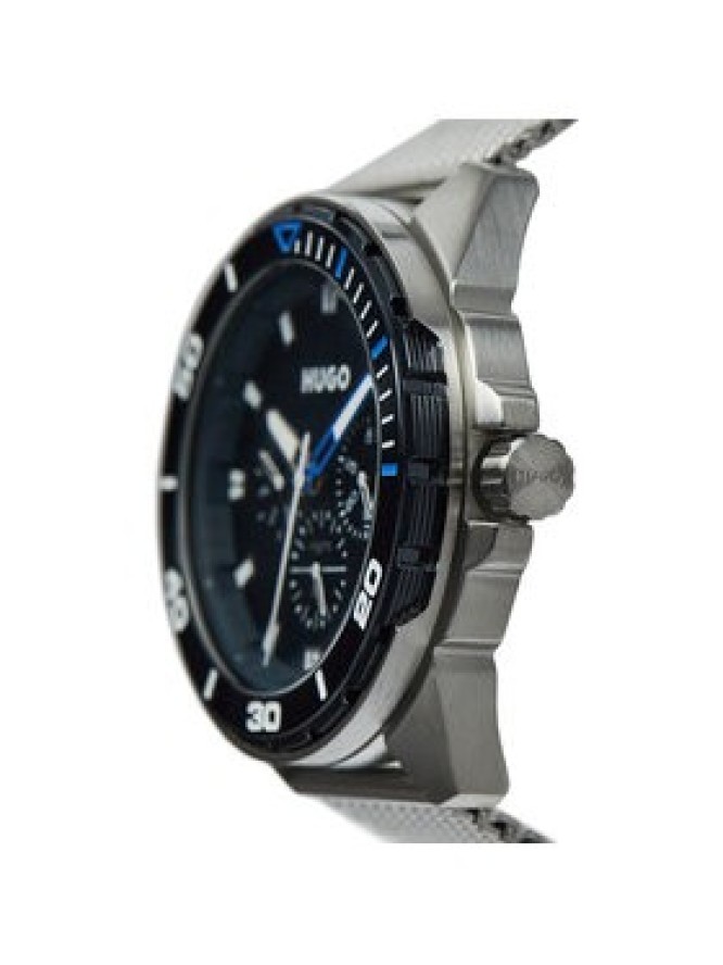 Hugo Zegarek Fresh 1530287 Srebrny