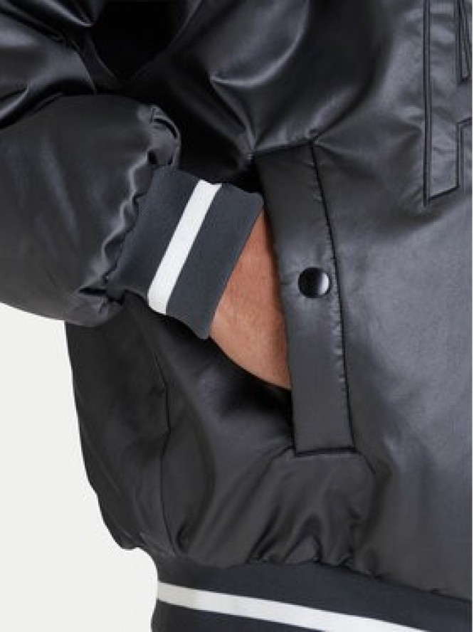 adidas Kurtka bomber Stadium JZ6913 Szary Loose Fit