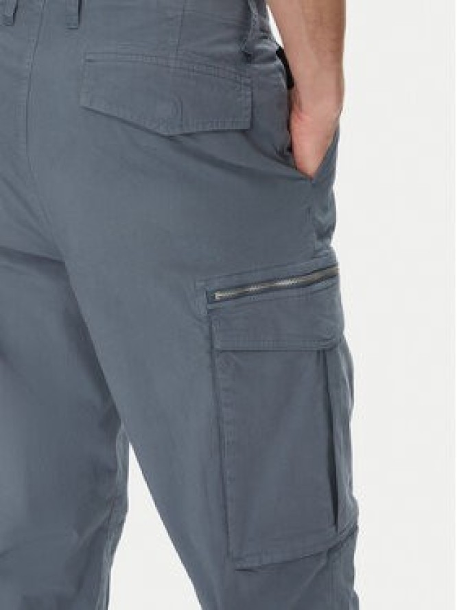 Michael Kors Spodnie materiałowe CS5304LHBY Niebieski Straight Leg