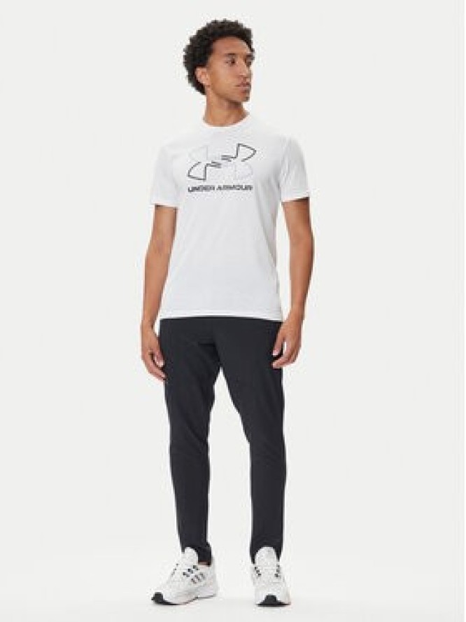 Under Armour T-Shirt Ua Gl Foundation Update Ss 1382915 Biały Loose Fit