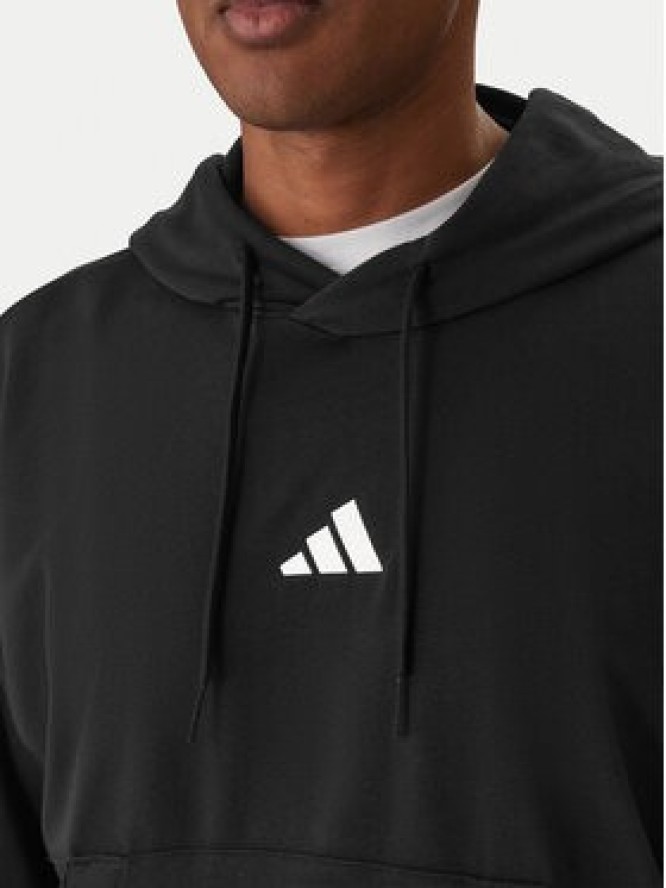 adidas Bluza Essentials Feel Cozy JE3849 Czarny Regular Fit