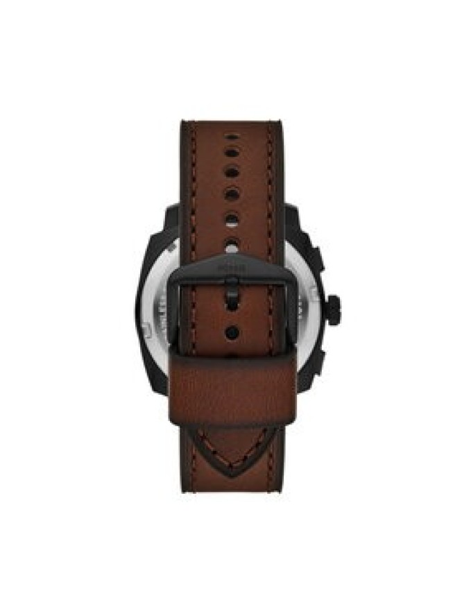 Fossil Zegarek Machine Chronograph FS6101 Brązowy