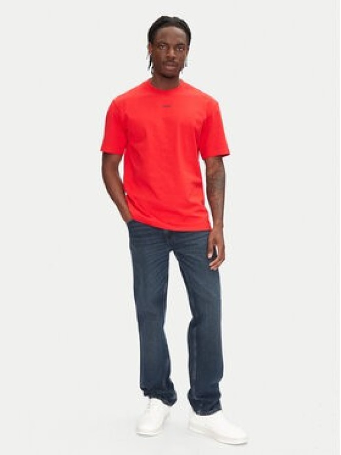 HUGO T-Shirt Dapolino 50488330 Różowy Relaxed Fit