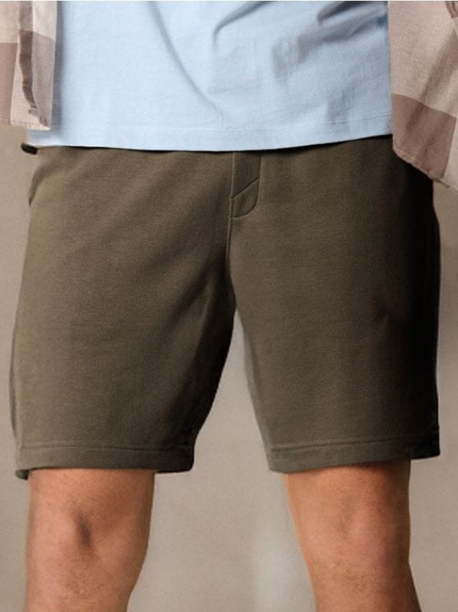 Szorty z wiązaniem - zielony