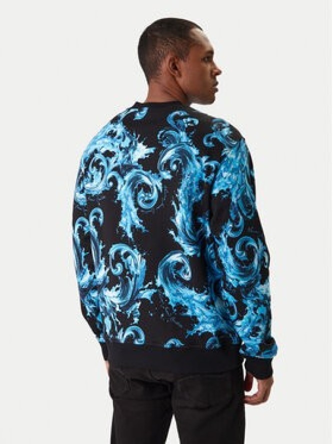 Versace Jeans Couture Bluza 80GAI3R0 FS196 Niebieski Regular Fit