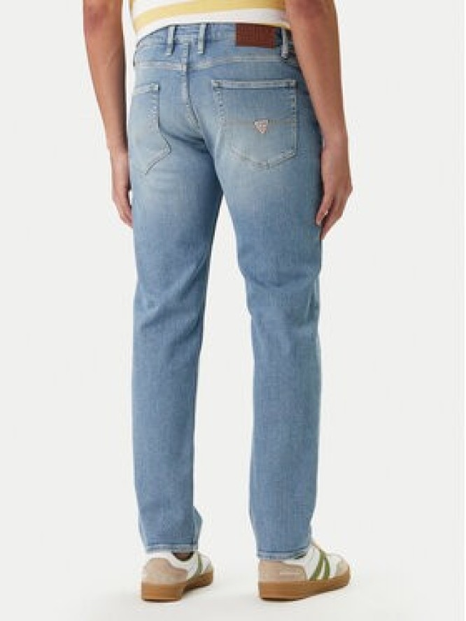 Guess Jeansy Angeles M2YAN2 D4Q43 Niebieski Slim Fit