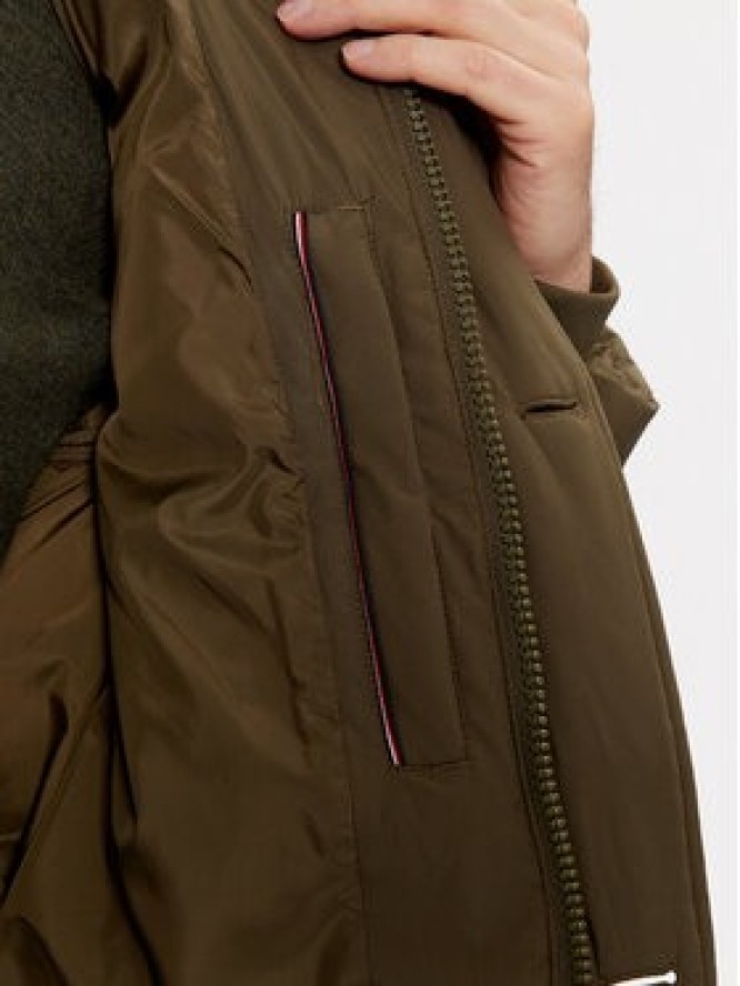 Tommy Hilfiger Kurtka zimowa Essential Rockie MW0MW33961 Khaki Regular Fit