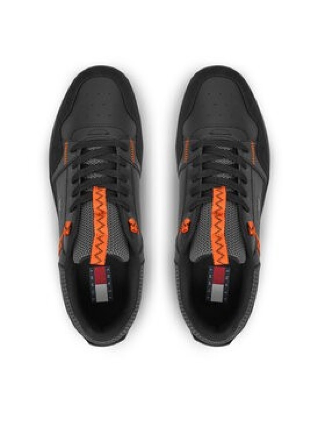 Tommy Jeans Sneakersy Tjm Retro Basket EM0EM01657 Czarny