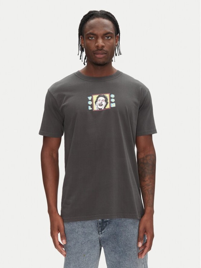 Volcom T-Shirt Space Thing A5212502 Szary Classic Fit