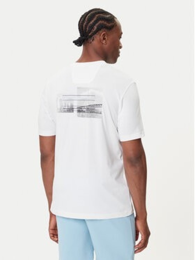 BOSS T-Shirt Photoprint 50545869 Biały Relaxed Fit