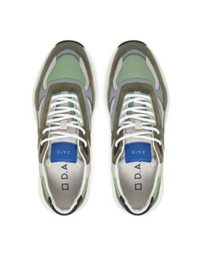 D.A.T.E. Sneakersy Fuga M421-FG-NY Zielony