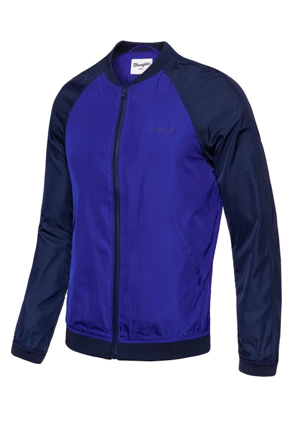 KURTKA WRANGLER BOMBER SURF BLUE W4745XC6U 112129039