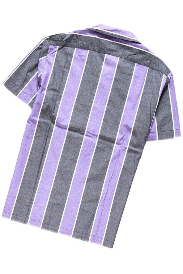 KOSZULA WRANGLER SS RESORT SHIRT TROPICAL PURPLE W59076SW3 112129663