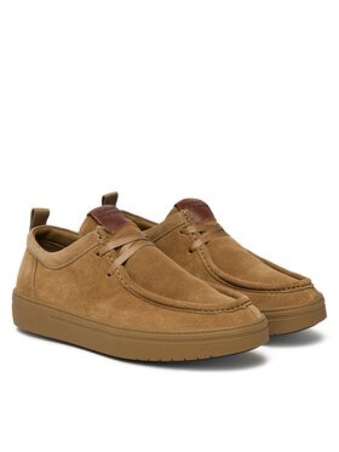 Tommy Hilfiger Półbuty Modern Light Suede Moc Toe Shoe FM0FM05501 Brązowy