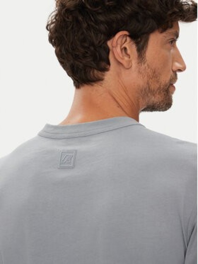 K-Way T-Shirt K2135HW Szary Regular Fit