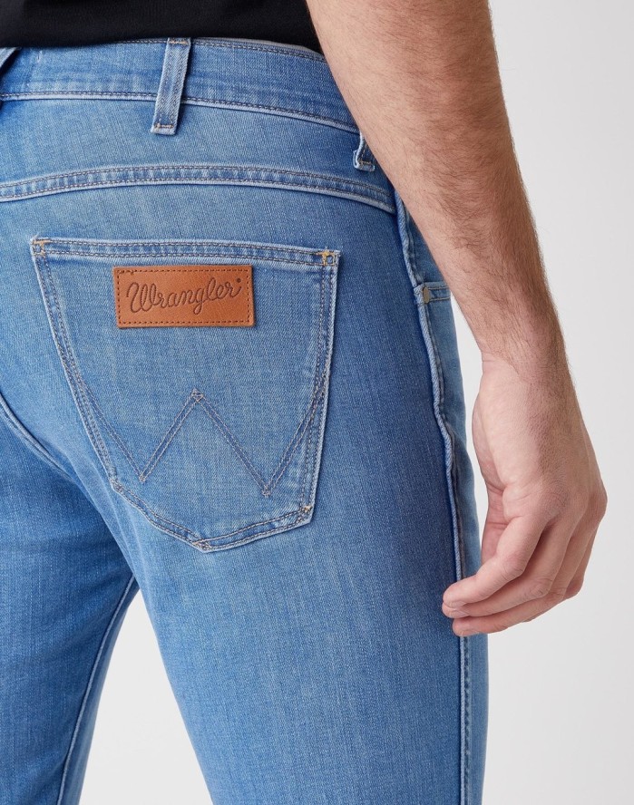 WRANGLER LARSTON MĘSKIE SPODNIE JEANSOWE HEAT RAGE W18SC788W 112127449