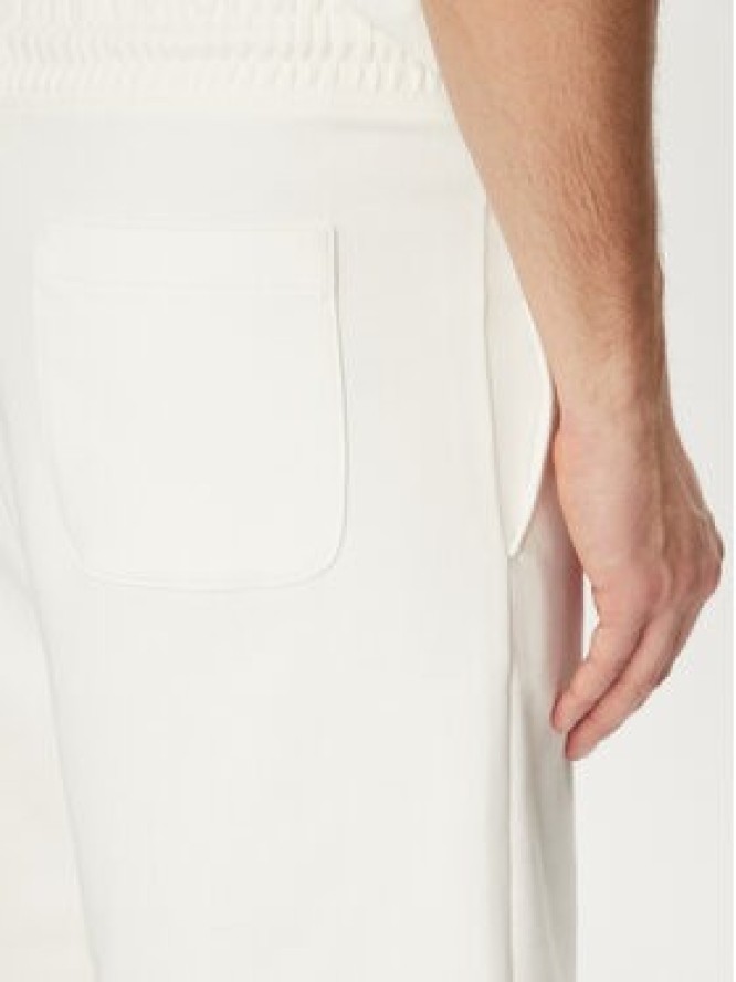 HUGO Szorty sportowe Damtus 50534953 Écru Relaxed Fit