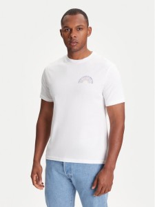 United Colors Of Benetton T-Shirt 3I1XU1096 Biały Regular Fit