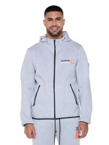 Bluza miękki z zamek błyskawiczny na co dzień