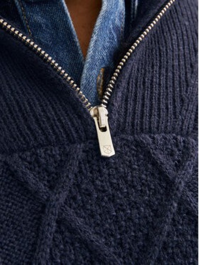 Jack & Jones Sweter Blunorth 12261780 Granatowy Regular Fit