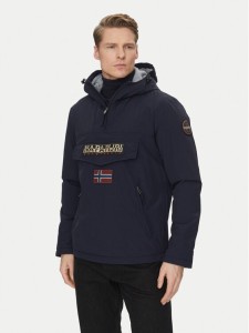 Napapijri Kurtka anorak Rainforest Pocket 2 NP0A4GMD Granatowy Regular Fit