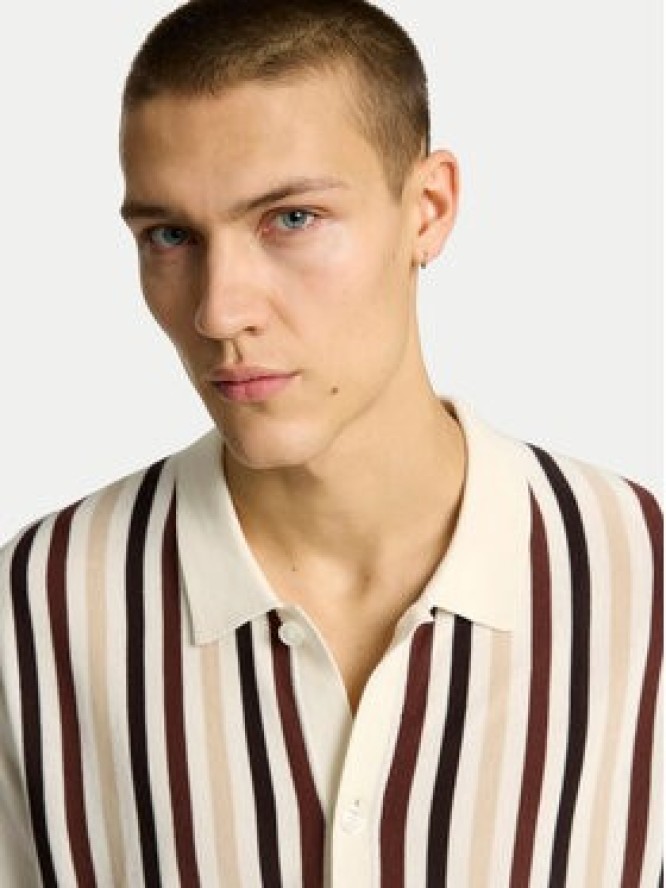 Selected Homme Sweter 16096371 Beżowy Regular Fit