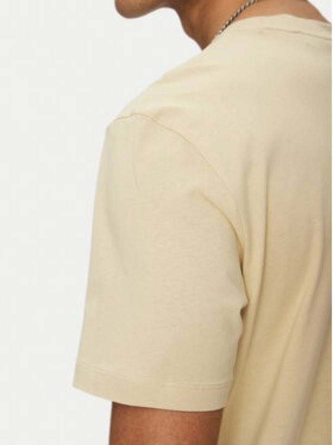 HUGO T-Shirt Dulivio 50467556 Beżowy Regular Fit
