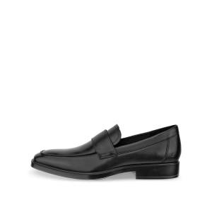 Skórzane loafersy Ecco Metro Milan