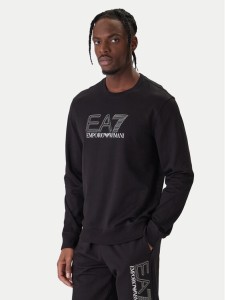 EA7 Emporio Armani Bluza 7M001312 AF13512 UC001 Czarny Regular Fit