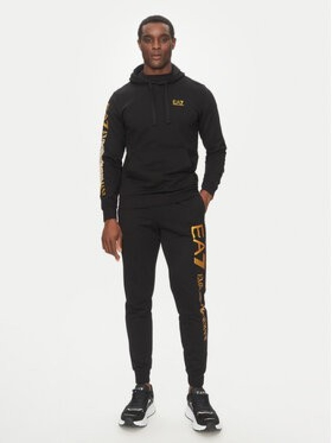EA7 Emporio Armani Spodnie dresowe 7M000571 AF13512 MC004 Czarny Regular Fit