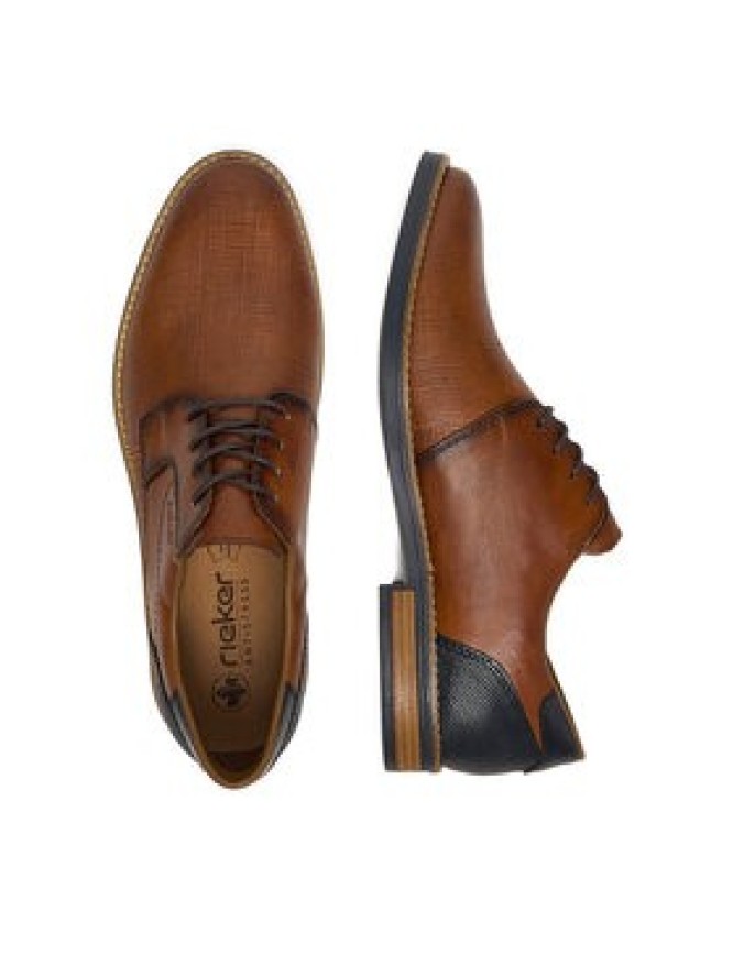 Rieker Półbuty 13504-24 Brązowy